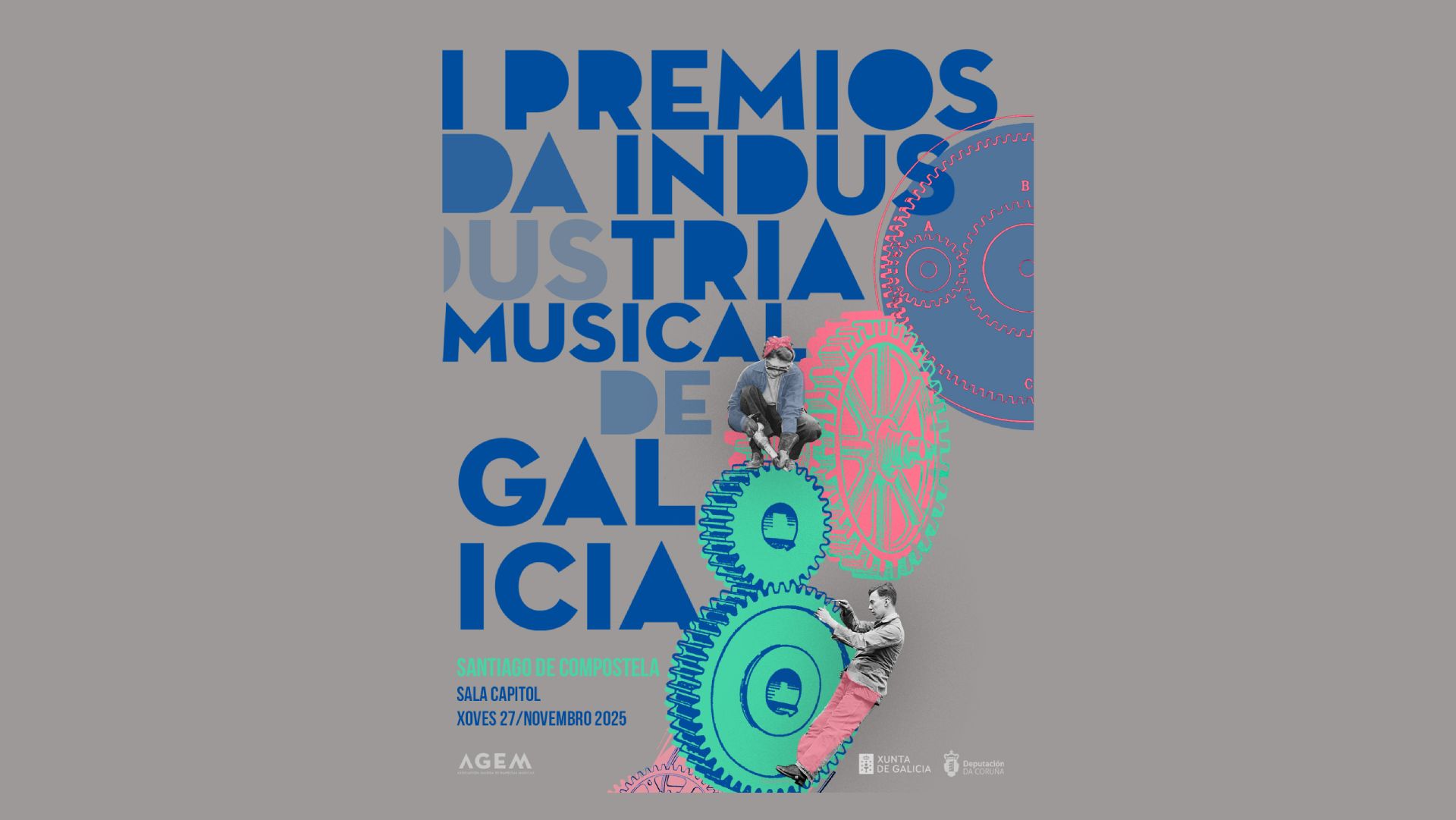 Estamos nominados en la primera edición de los premios de la Industria Musical de Galicia